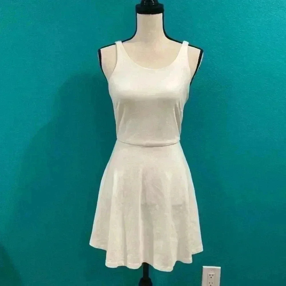 In awe of you by awesomeness tv white dress in size small